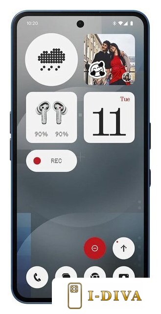 Телефон Nothing Phone (3a) 12GB/256GB (синий) - фото2