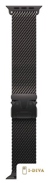 Умные часы Apple Watch Ultra 3 LTE 49 мм (титановый корпус, черный/черный, миланская петля L) фото-3
