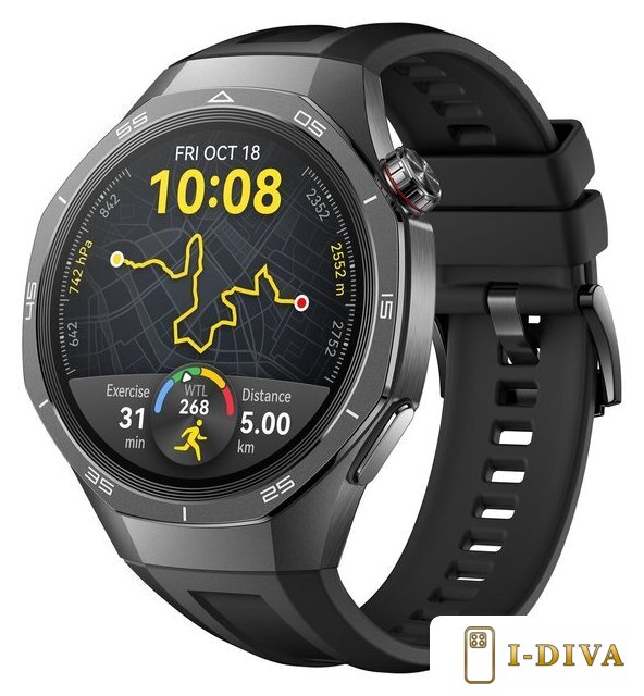 Умные часы Huawei Watch GT 5 Pro 46 мм (черный) - фото1