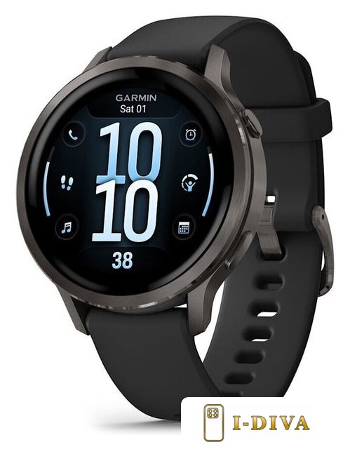 Умные часы Garmin Venu 4 41 мм (черный) - фото1