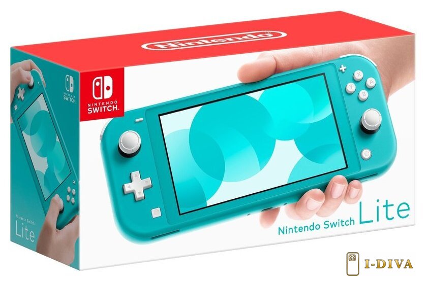 Игровая приставка Nintendo Switch Lite (бирюзовый) - фото1