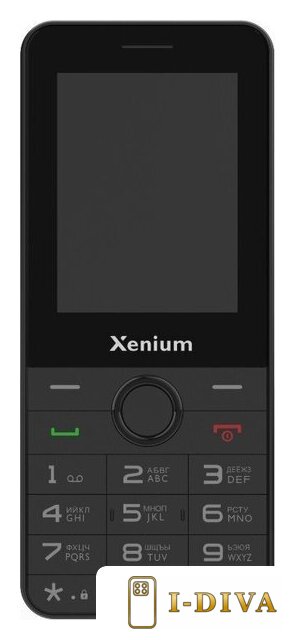 Кнопочный телефон Xenium X240 (черный) - фото2