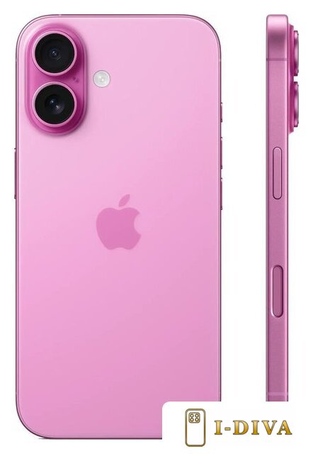 Телефон Apple iPhone 16 128GB (розовый) - фото2 Телефон Apple iPhone 16 128GB (розовый) - фото2