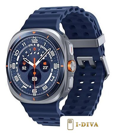 Умные часы Samsung Galaxy Watch Ultra 2025 47 мм LTE (синий титан/синий) - фото1