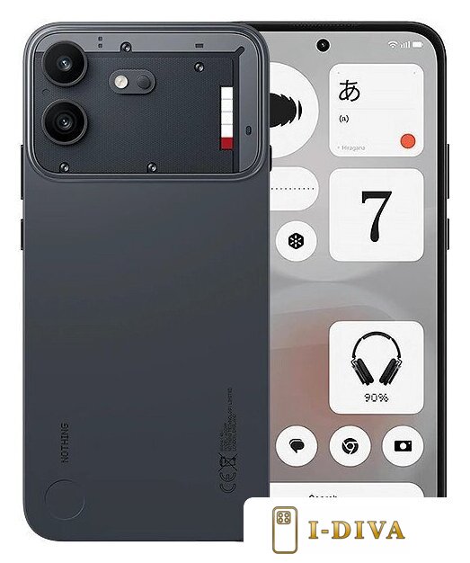 Телефон Nothing Phone (4b) 8GB/128GB (черный) - фото1