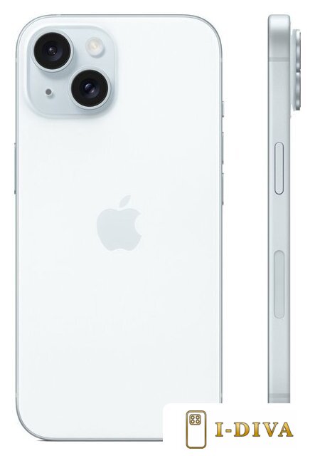 Телефон Apple iPhone 15 128GB (голубой) - фото2 Телефон Apple iPhone 15 128GB (голубой) - фото2