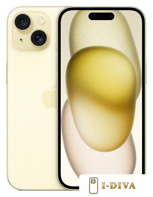 Телефон Apple iPhone 15 128GB (желтый) - фото1 Телефон Apple iPhone 15 128GB (желтый) - фото1