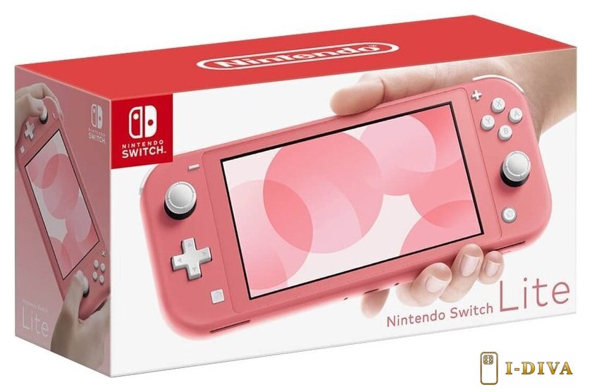 Игровая приставка Nintendo Switch Lite (розовый) - фото1