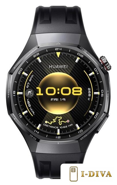 Умные часы Huawei Watch GT 6 Pro 46 мм (черный, с черным силиконовым ремешком, международная версия) - фото2