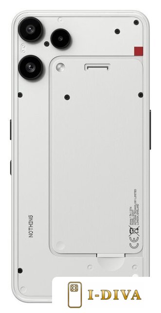 Телефон Nothing Phone (3a) Lite 8GB/128GB (белый) - фото2