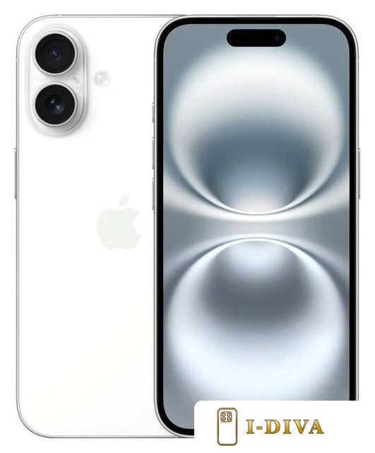 Телефон Apple iPhone 16 128GB (белый) - фото1 Телефон Apple iPhone 16 128GB (белый) - фото1