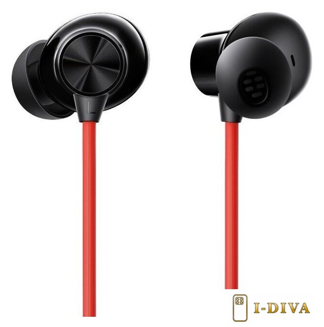 Наушники OnePlus Bullets Wireless Z3 (черный/красный, международная версия) - фото2