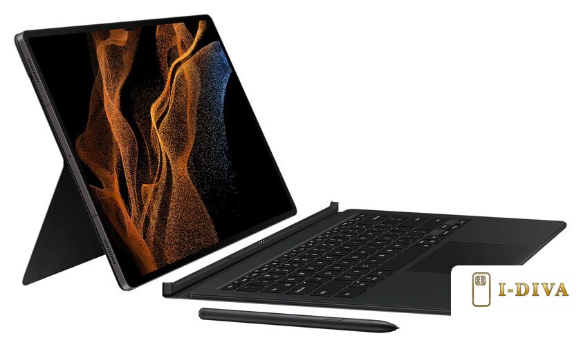 Чехол с клавиатурой Samsung Book Сover Keyboard для Samsung Tab S8 Ultra (черный) фото-4 Чехол с клавиатурой Samsung Book Сover Keyboard для Samsung Tab S8 Ultra (черный) фото-4