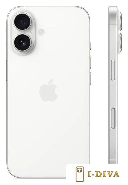 Телефон Apple iPhone 16 128GB (белый) - фото2 Телефон Apple iPhone 16 128GB (белый) - фото2