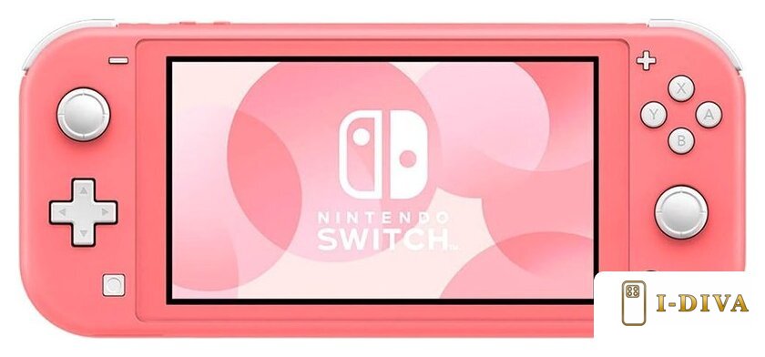 Игровая приставка Nintendo Switch Lite (розовый) - фото2