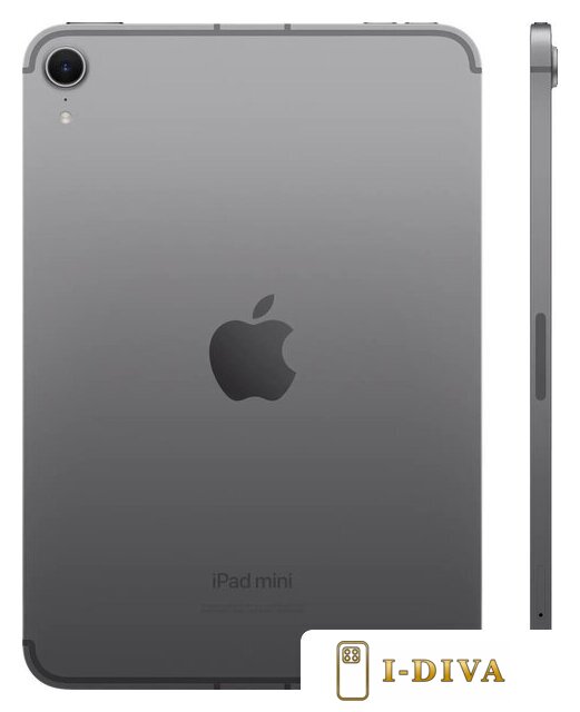 Планшет Apple iPad mini 2024 5G 128GB (серый космос) - фото2