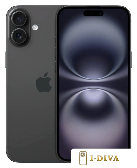 Телефон Apple iPhone 16 Plus 128GB (черный) - фото1 Телефон Apple iPhone 16 Plus 128GB (черный) - фото1