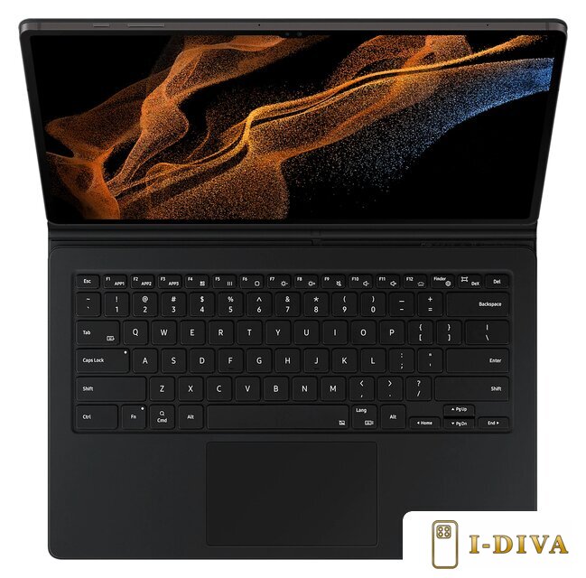 Чехол с клавиатурой Samsung Book Сover Keyboard для Samsung Tab S8 Ultra (черный) - фото2