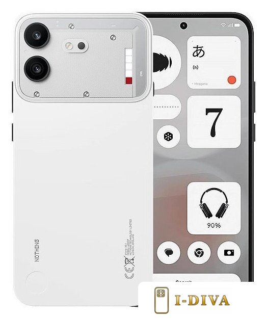 Телефон Nothing Phone (4b) 8GB/128GB (белый) - фото1