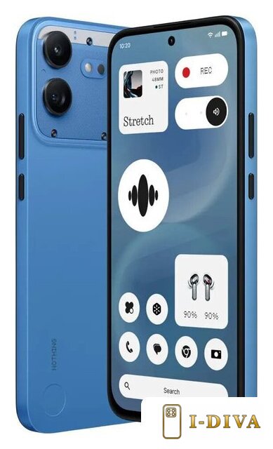 Телефон Nothing Phone (4b) 8GB/128GB (синий) - фото2