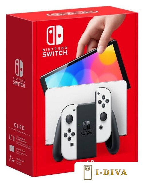 Игровая приставка Nintendo Switch OLED (белый) - фото1