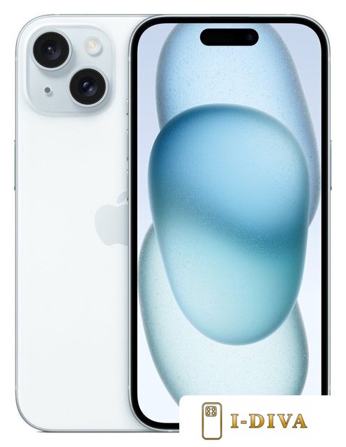 Телефон Apple iPhone 15 128GB (голубой) - фото1 Телефон Apple iPhone 15 128GB (голубой) - фото1