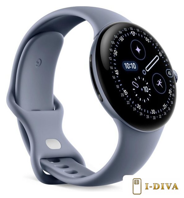Умные часы Google Pixel Watch 4 LTE 45 мм (лунный камень/лунный камень, спортивный силиконовый ремешок) - фото2